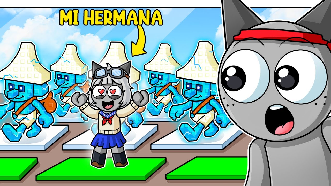 Mejoré la cuenta de mi HERMANITA en Steal a Brainrot