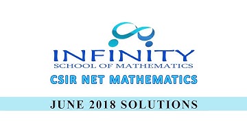 CSIR NET Mathematics June 2018 Solutions|| Q No 72 || Q No 74 || Q No 75 || Booklet A ||