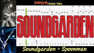 Spoonman  Soundgarden  Guitar  Bass Tabs Lesson