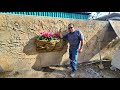 Cómo hacer un plantero o macetero colgante en muro con piedra artificial