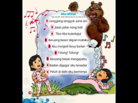 Lagu Aku Mimpi | Pendidikan Kesenian Tahun 1