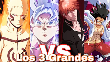 ¿Cuál es el Big 3 del anime?