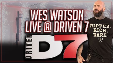 WES WATSON @ DRIVEN 7 | FIX YOUR MINDSET! #seminar #entrepreneurship