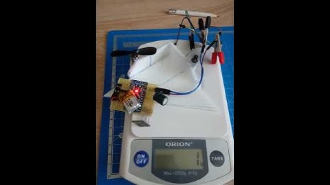 716 motor propeller test