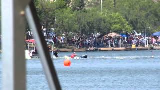 Showdown in San Angelo 2012 Top Fuel wreck