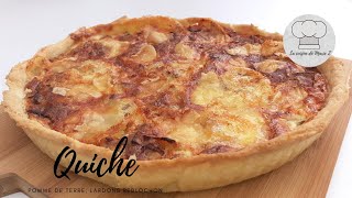 Quiche pomme de terre, lardons, reblochon! Délicieux