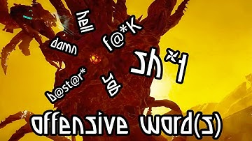 OFFENSIVE VULGAR WORDS COMPILATION (EXCLUDING MOST AUDIO LOGS) - DEAD SPACE REMAKE 2023