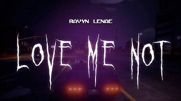Thumbnail of ravyn lenae - love me not [ sped up ] lyrics