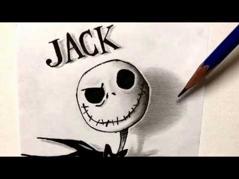 ディズニー ハロウィン ジャックスケリントン 3dイラスト描いてみた Youtube