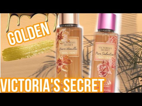 VICTORIA SECRET BODY MIST - Golden rose perfume