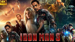 Iron Man 3 Movie (2013) || Robert Downey Jr, Stan Lee, Adam Pally || Action Movie Review And Facts