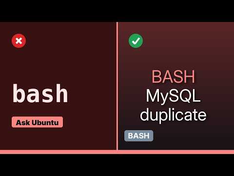Ubuntu: bash script with mysql insert into - do other on duplicate entry