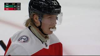 Patrik Laine first game in Columbus - All puck touches