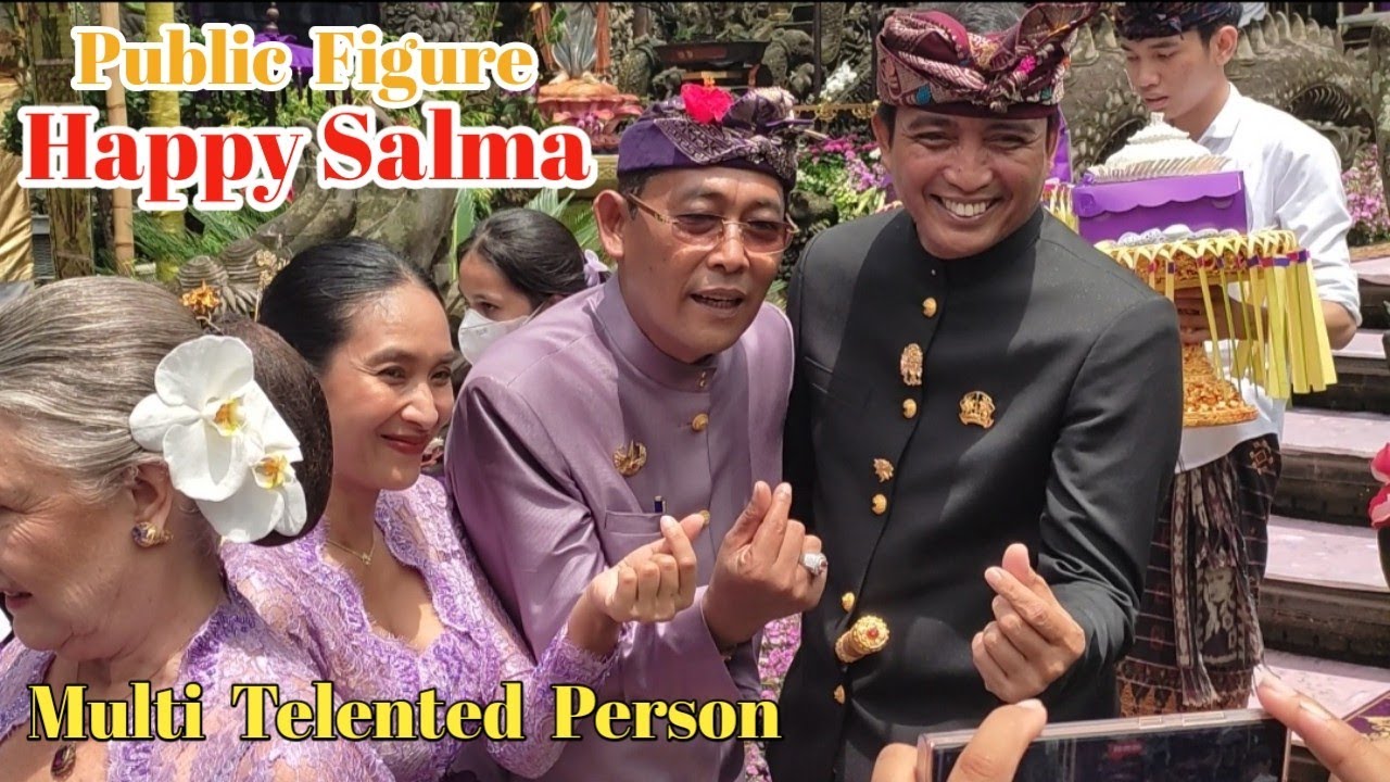 pernikahan puri ubud royal wedding ubud palace di hadiri happy Salma