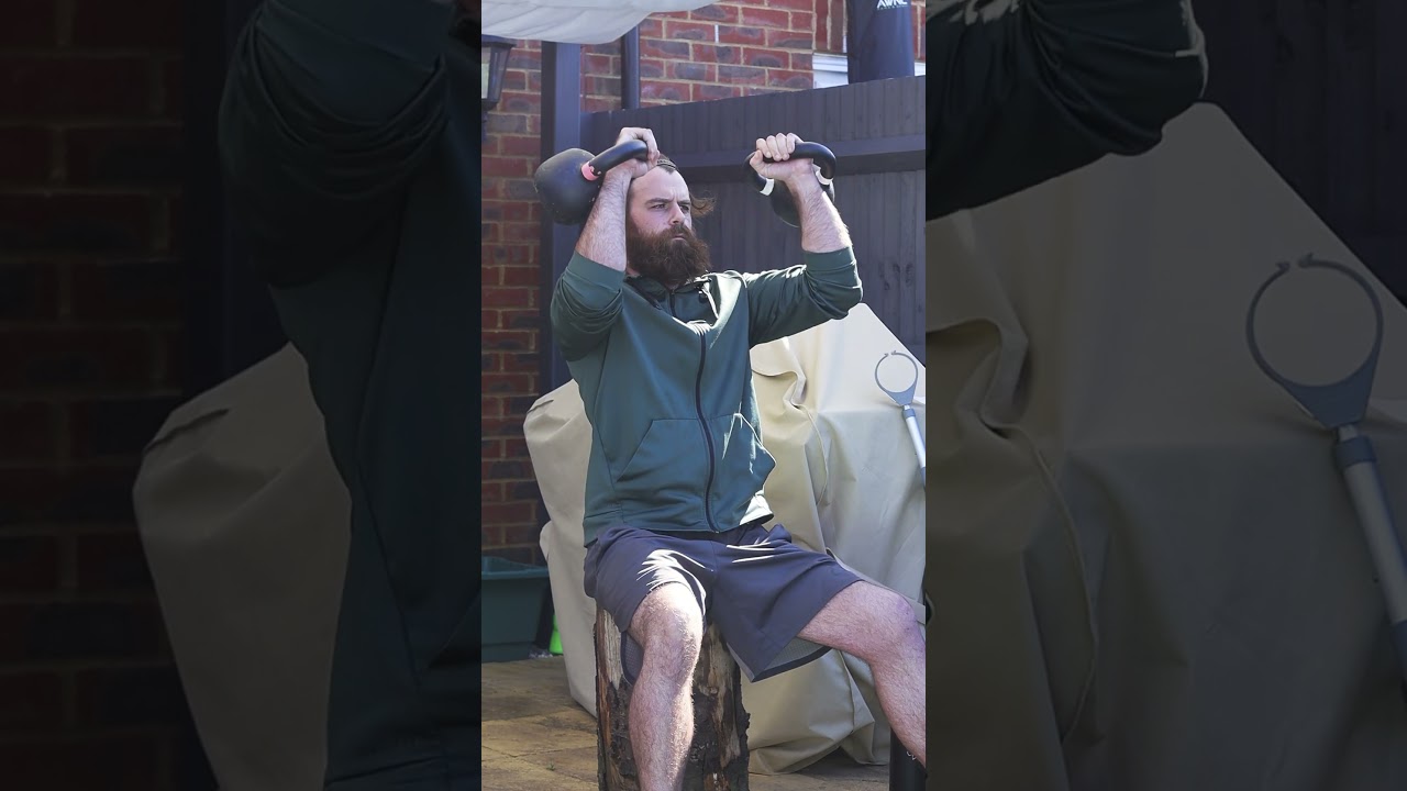 Kettlebell Training - Slow Rep Series #1 (6 Weeks Post Knee Surgery) 