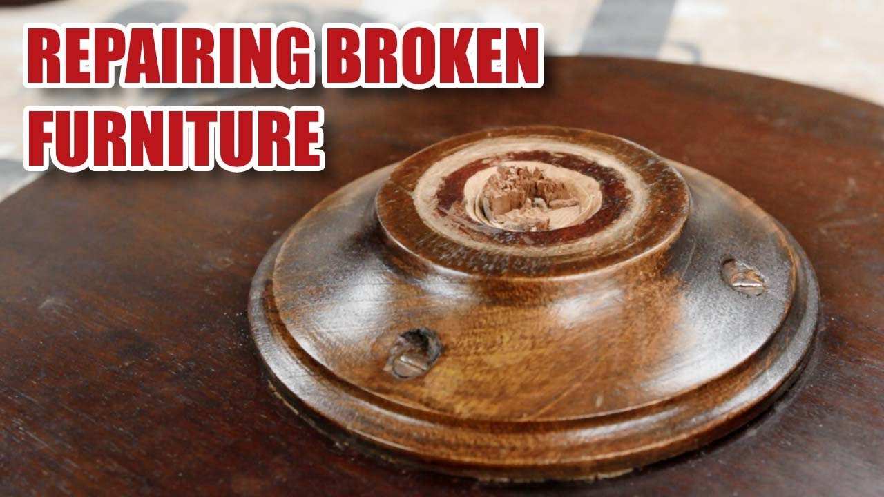 Little furniture repair job - broken Antique Chairs & Table