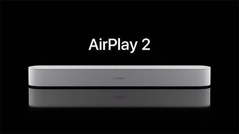 Using AirPlay with Sonos speakers