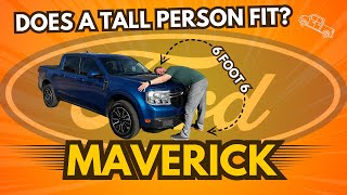 Does A Tall Person Fit In The 2024 Ford Maverick?