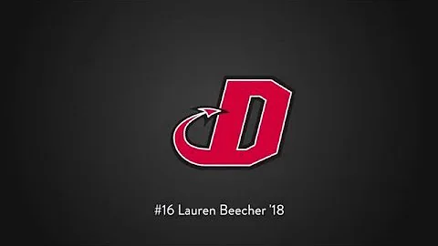 2016 Dickinson Women's Lacrosse: Lauren Beecher