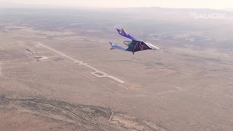 Virgin Galactic completes glide flight