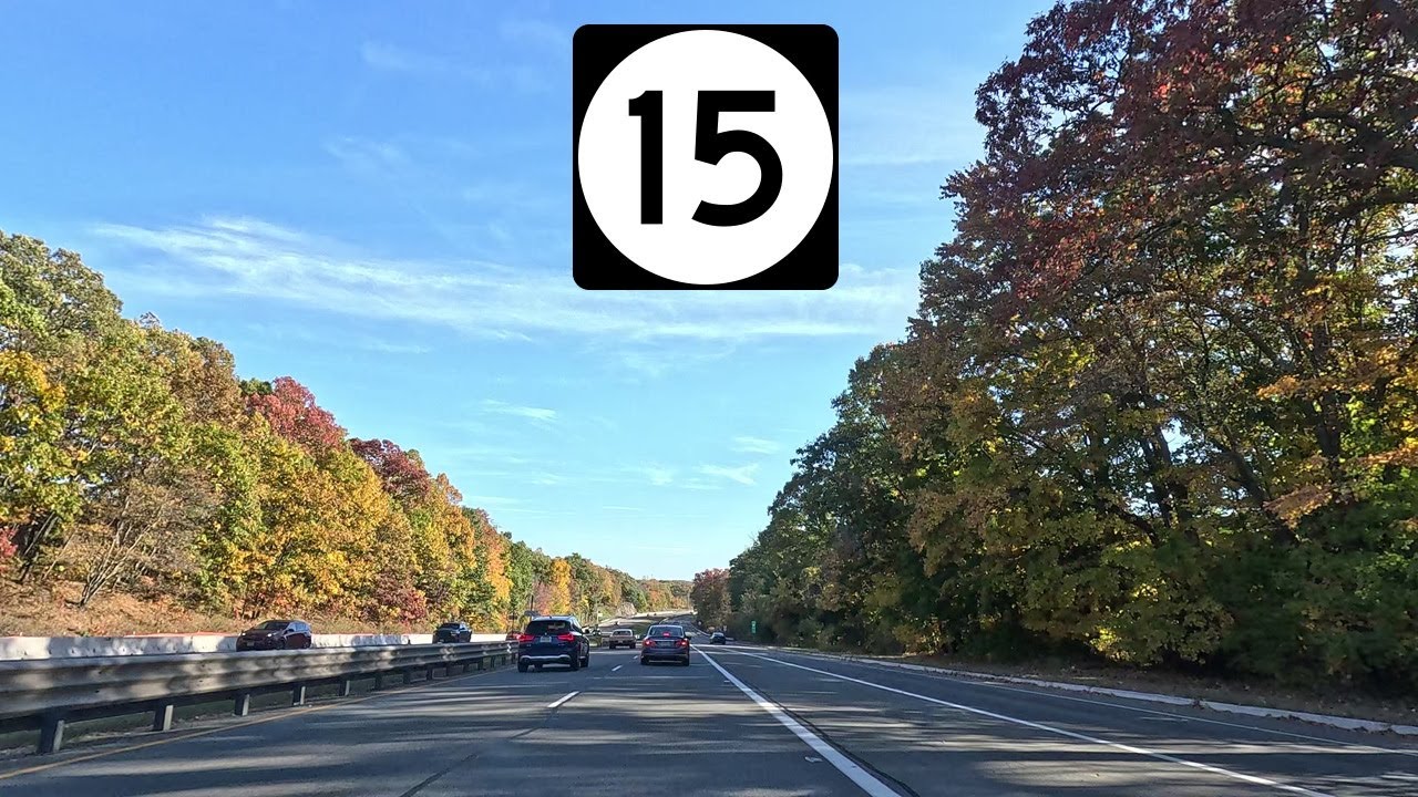⁴ᴷ⁶⁰ Driving New Jersey Route 15 from Sparta, NJ to Wharton, NJ - YouTube