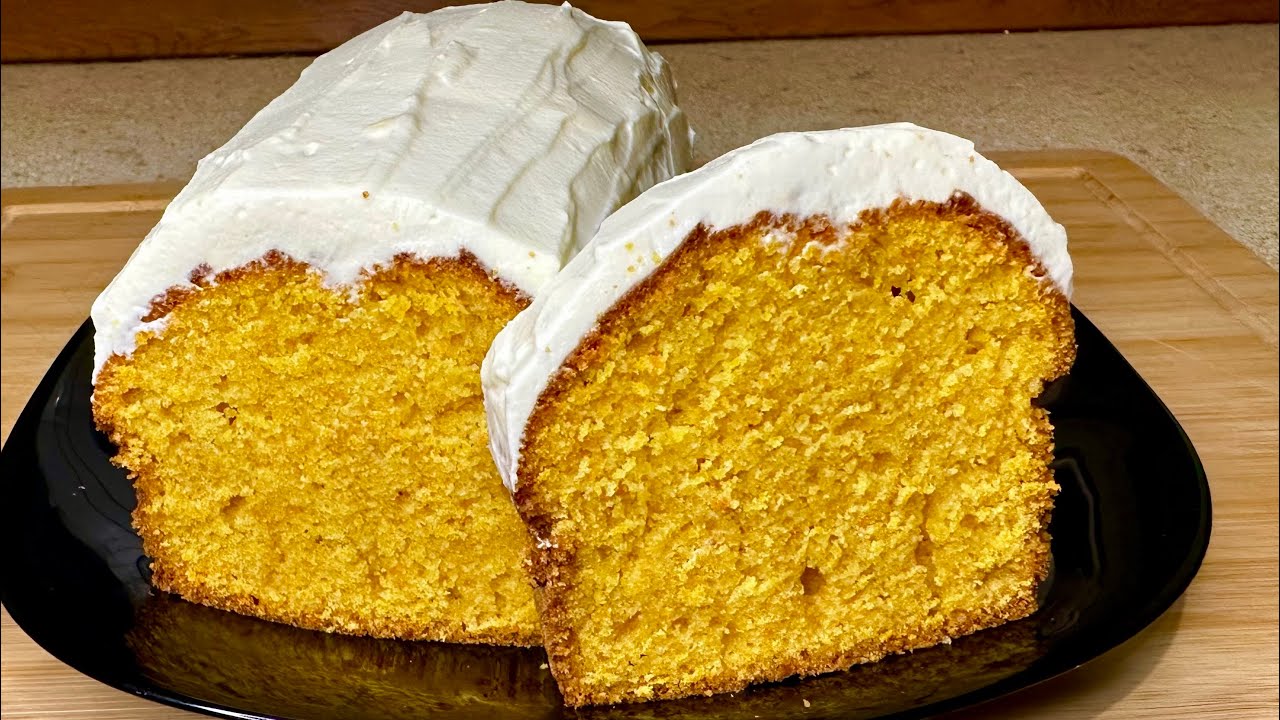 Aromatyczne, wilgotne, puszyste,szybkie CIASTO Z DYNI /Spróbujemy