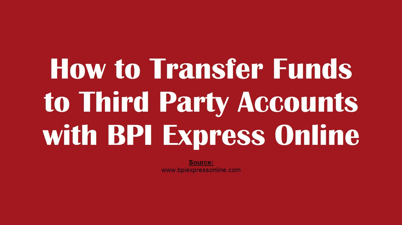 How To Transfer Money Online Bpi To Bdo | Online Surveys Money Reddit