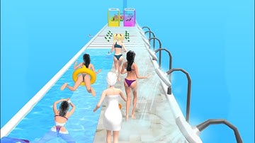 Beauty Race! 👸💃👙 BIG UPDATE!! All Levels Gameplay Android,ios BR1GP18