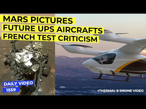 Mars Selfies, UPS Flight Forward eVOTL And Drone Future, Immigrant French Test Failure