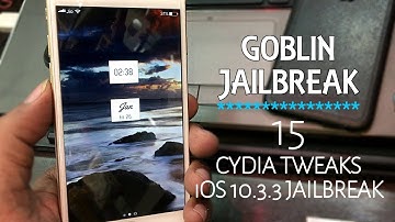 Top 15 CYDIA Tweaks To Use With NEW g0blin Jailbreak 64 Bit Device iOS 10.3.3 || #7