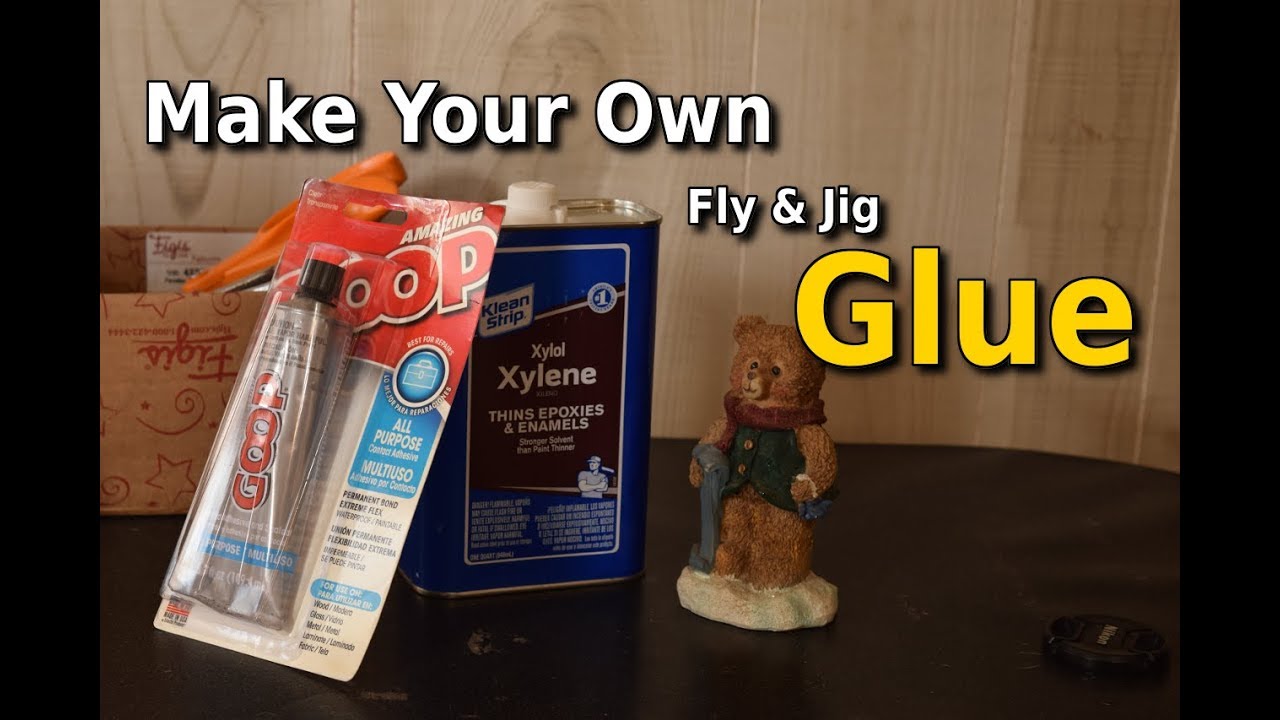 Homemade Fly & Jig Tying Glue YouTube