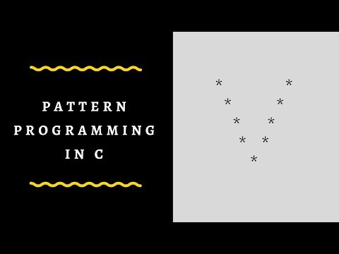 C programming  Pattern 10 |  star program in C