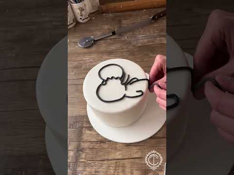 ألطف وأحلى كيكة Cheftouq Cake Funny Funnycake Caketutorials تعليم كيك عجينة السكر 