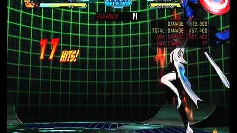 Sentinel, Dante DHC throw combo, 670,000+