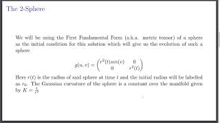 Solving Ricci-Flow Equation on a 2-Sphere