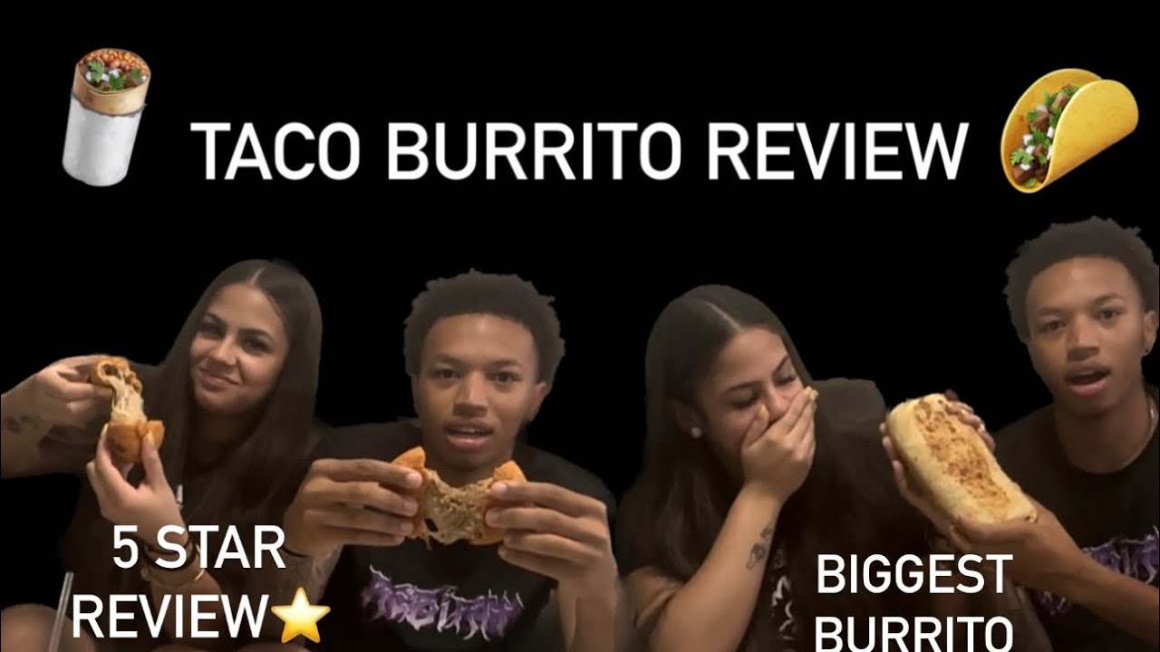 Trying BIGGEST Burrito! Taco Burrito Co. Food Review YouTube