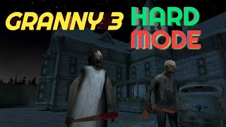 ☆GRANNY 3 HARD MODE FULL GAMEPLAY☆ БАБКА ГРЕННИ 3 НА ХАРДЕ☆