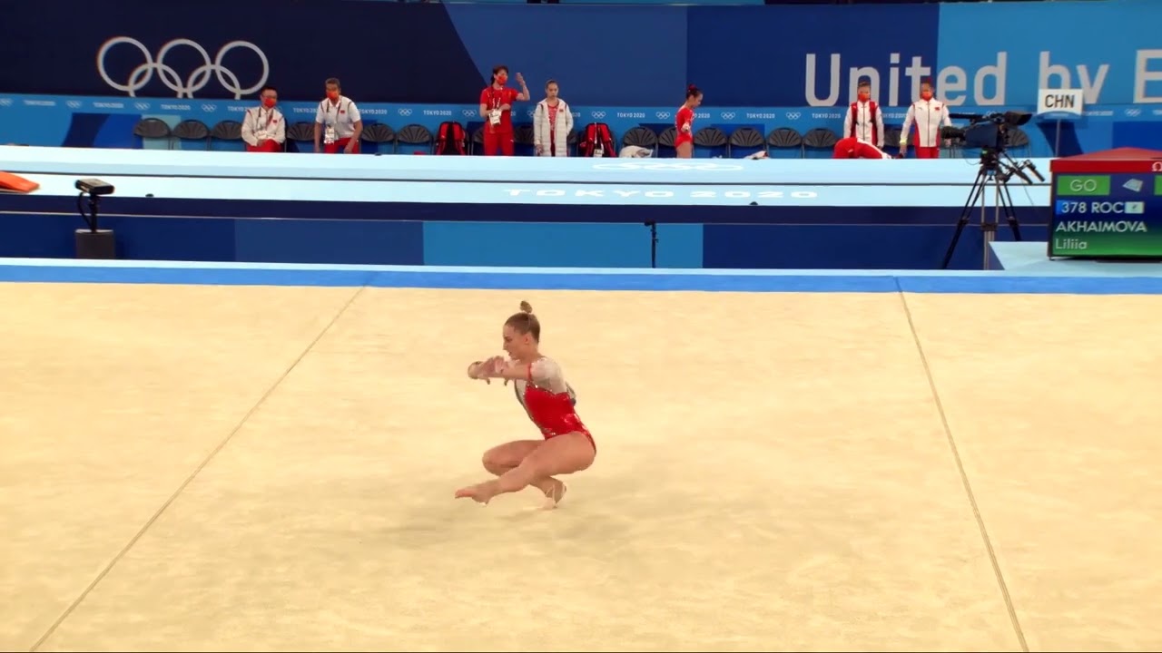 Lilia Akhaimova (RUS) 2020 Olympics QF FX