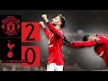 THREE POINTS AT HOME Man Utd V Spurs Highlights 