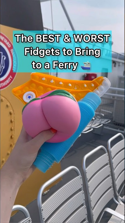 The BEST & WORST Fidgets to Bring to a Ferry Boat! ⛴️ 🌊