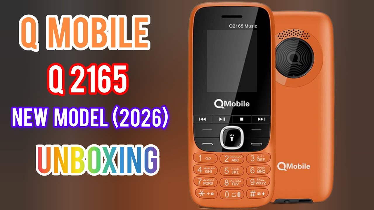 Q Mobile Q2165 Unboxing 