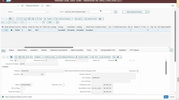 Key points to remember for EWM Interviews