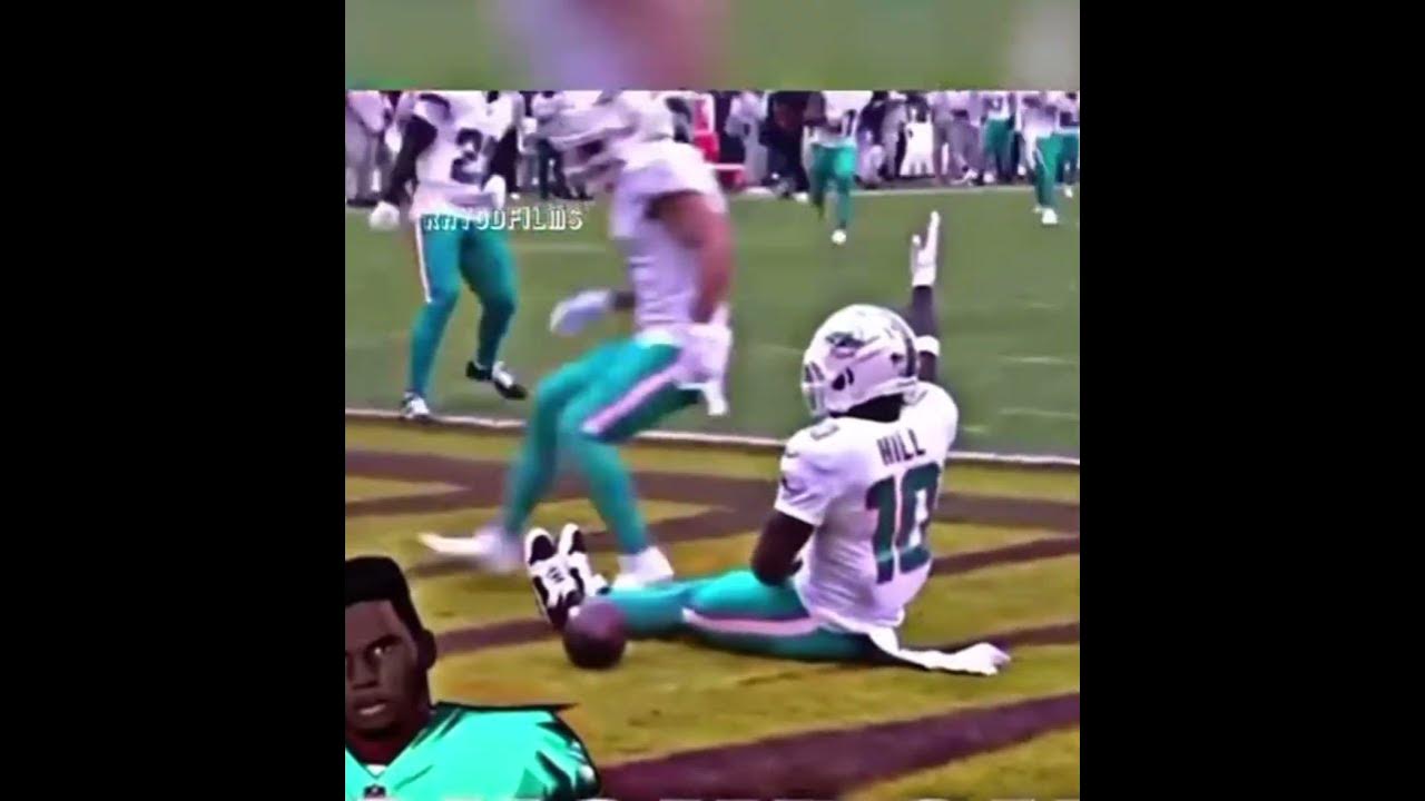 TYREEK HILL TOUCHDOWN CELEBRATION YouTube