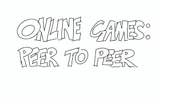 Peer to Peer Multiplayer, Drawn Badly