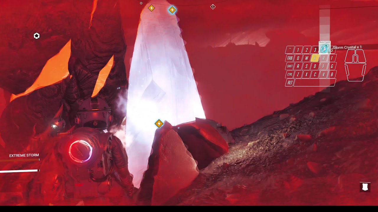 2020 10 25 NMS Farming Storm Crystals On Extremely Hot Planet