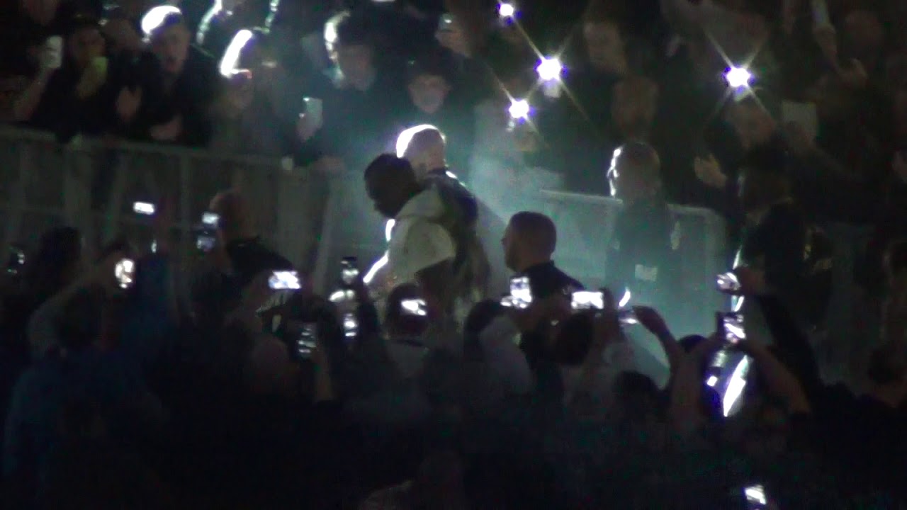 Dillian Whyte Entrance Vs Robert Helenius 28.10.2017 Cardiff Principality Stadium