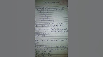 Class 9 Maths 2 SSC Board Triangle  practice set 3.1 Question 1 and 2