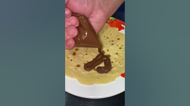 وصفة كريب بالنوتيلا بس ٣ مكونات 🔥🍫