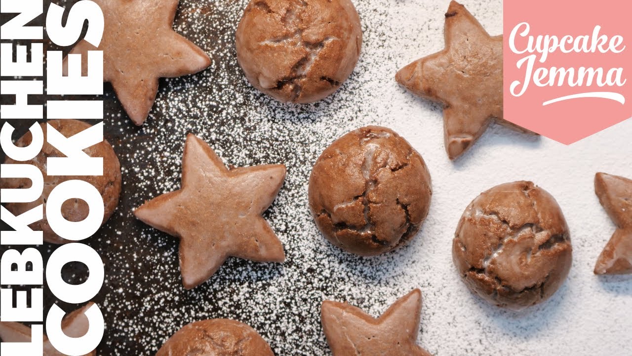 Lebkuchen Recipe - Christmas Cakey Cookies! | Cupcake Jemma