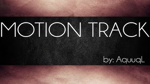 3D Motion Track Template #1 - Village